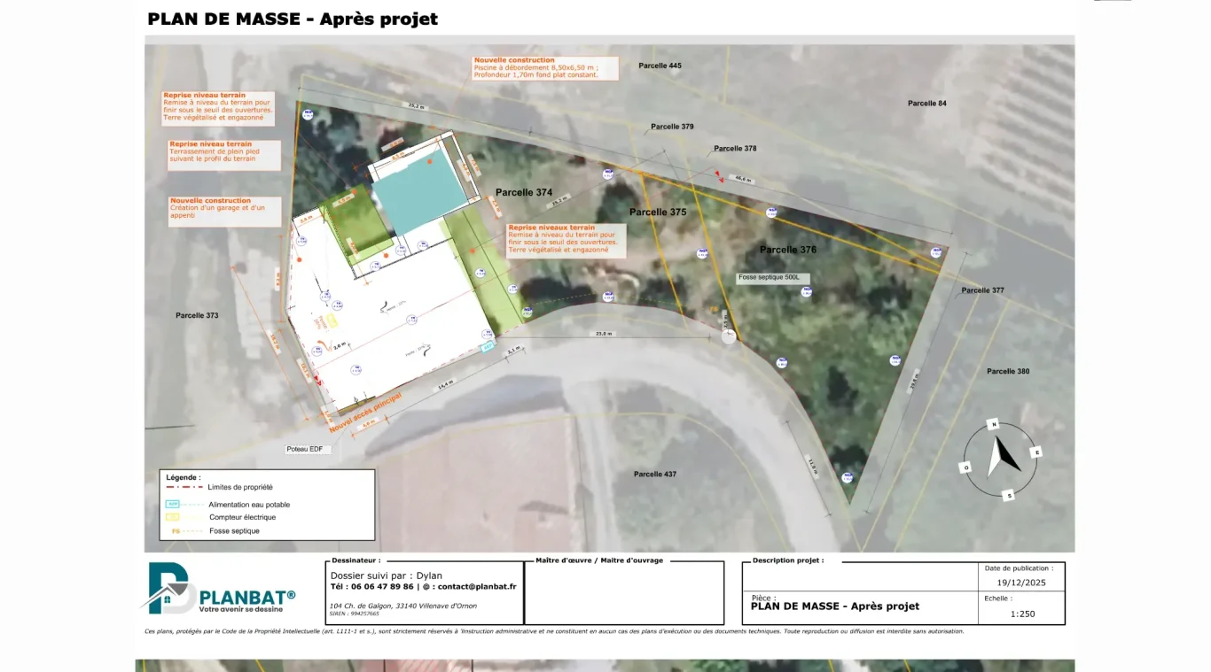 Plan de masse - PCMI2